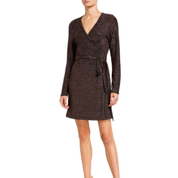 PAIGE Lucielle Long Sleeve Wrap Dress - Picture 8 of 10